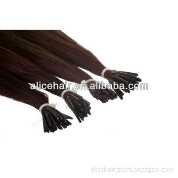 Best quality indian remy fusion tip hair extension